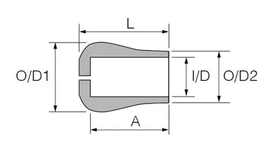 Fuji - BRC Soft Rubber Butt Cap view 2