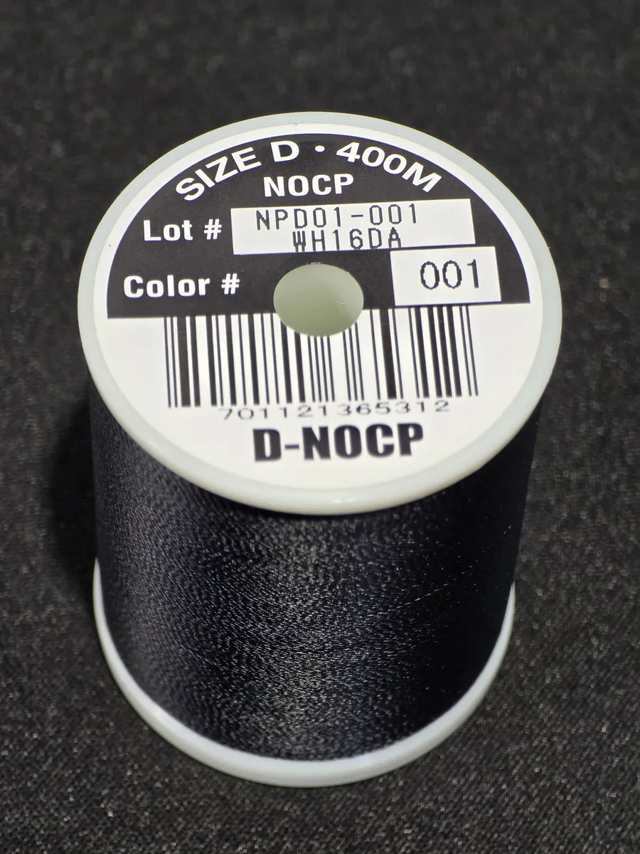 Fuji Poly NOCP Thread D-Grade 400M Black - 001