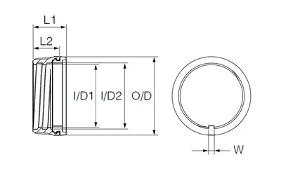 Fuji - Backstop Lock Nut view 4